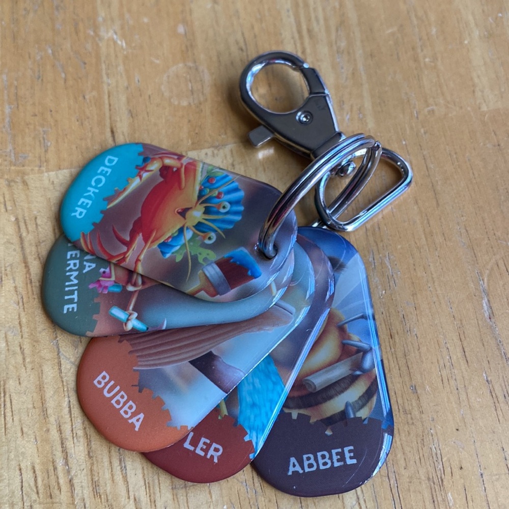 Set psalm Bag Charm